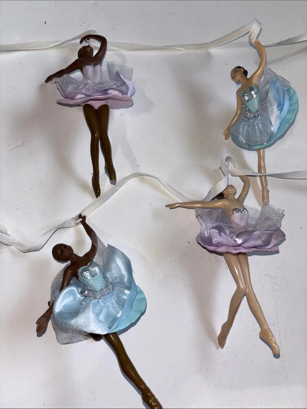 Ballerina Garland 6ft Ballet Christmas Tree Garland Dancer Christmas Set of 3